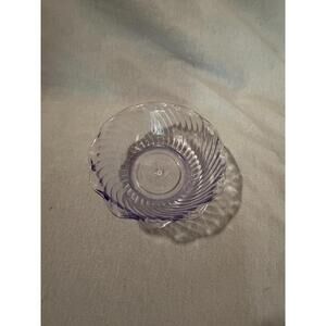 8 oz CARLISLE SAN CLEAR PLASTIC TULIP ICE CREAM/DESSERT DISH/BOWL NSF